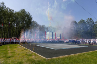 Торжественный старт «Фестиваля детства и юности-2025» в лагере «Олимп»