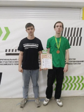 Максим Корнилов — бронзовый призёр чемпионата «Профессионалы»!